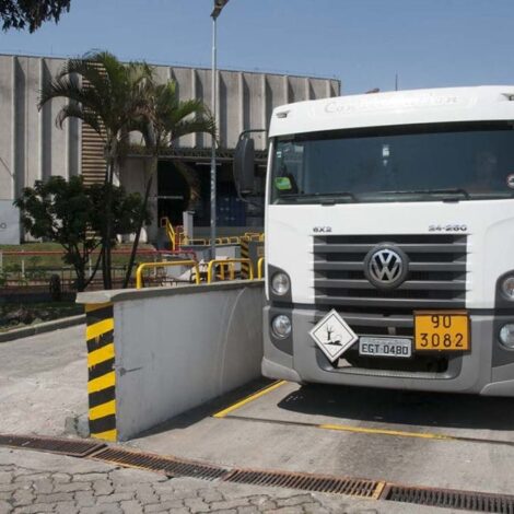 Balança utilizada no processo